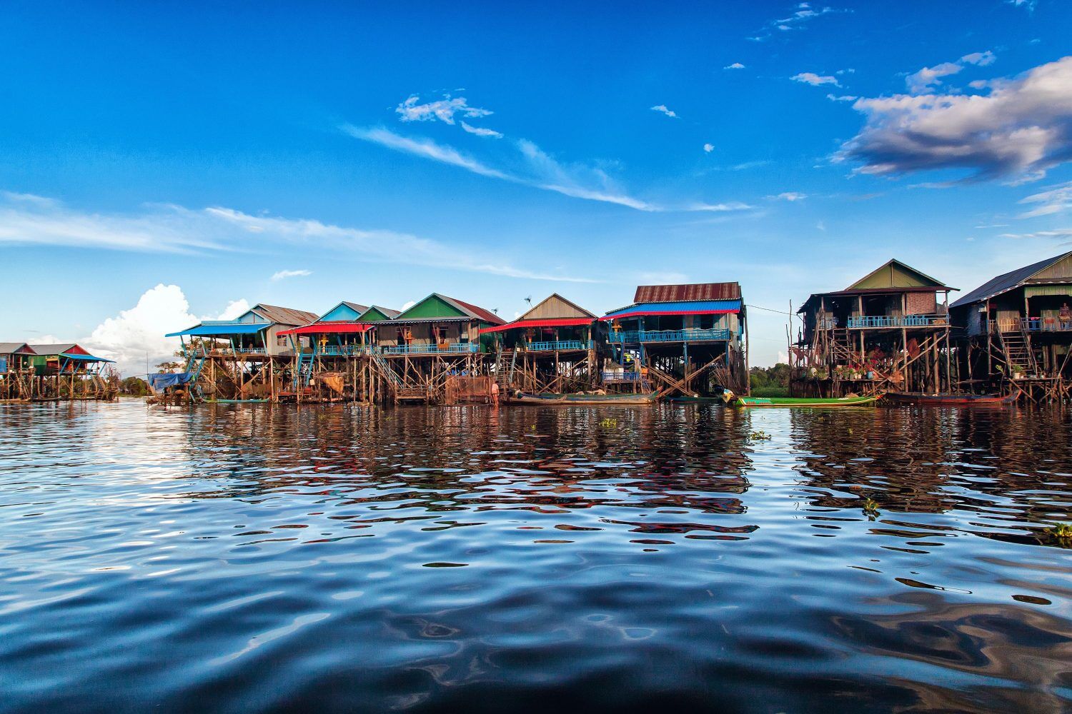Tonle Sap Lake Cambodia Floating Village